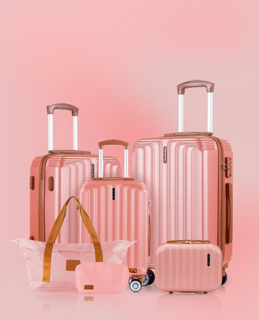 Pink Luggage Set Hard Case | UUH