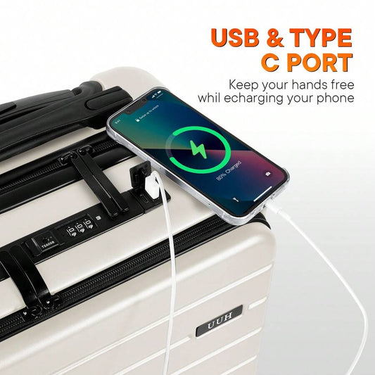 Luggage With A Charger | UUH