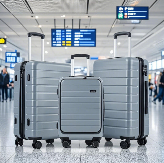 Blue Luggage Suitcase Set Of 3 | UUH