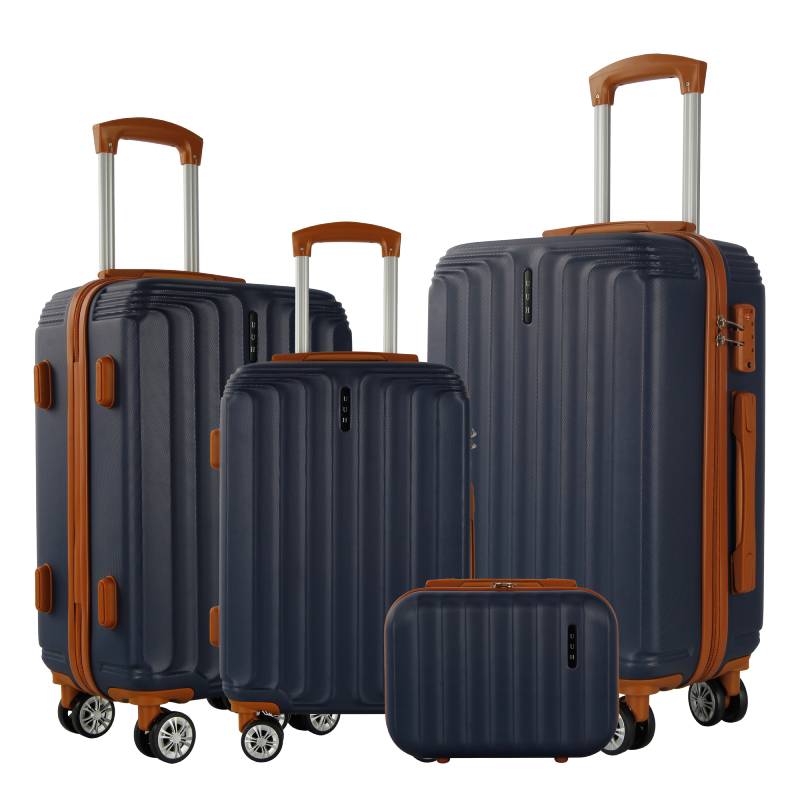 UUH 28-inch Luggage Family Travel 4-Piece Set – Buy 1 Get 3 Free (Includes 24/20/13-Inch)