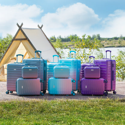 UUH 28 inch Luggage Family Travel 4-Piece Set – Buy 1 Get 3 Free (Includes 24/20/13-Inch)