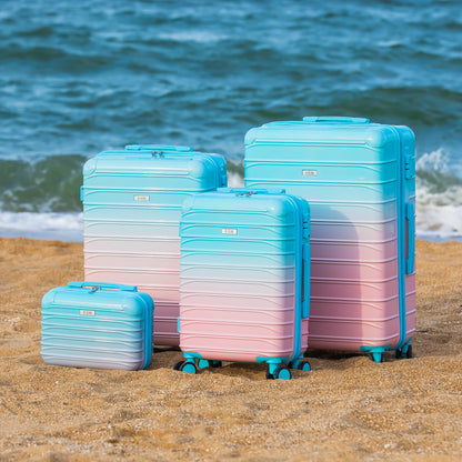 UUH 28 inch Luggage Family Travel 4-Piece Set – Buy 1 Get 3 Free (Includes 24/20/13-Inch)